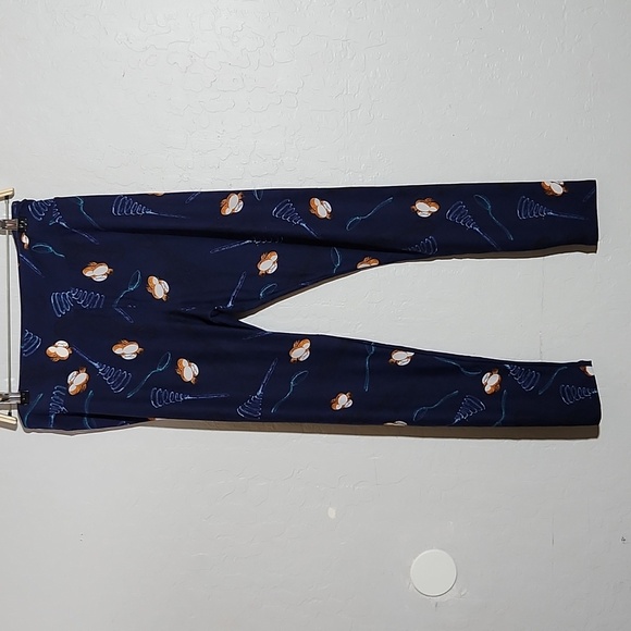 LULAROE LLR TC Egg Wisk Spoon Buttery Soft Legging Tall & Curvy - Picture 3 of 6